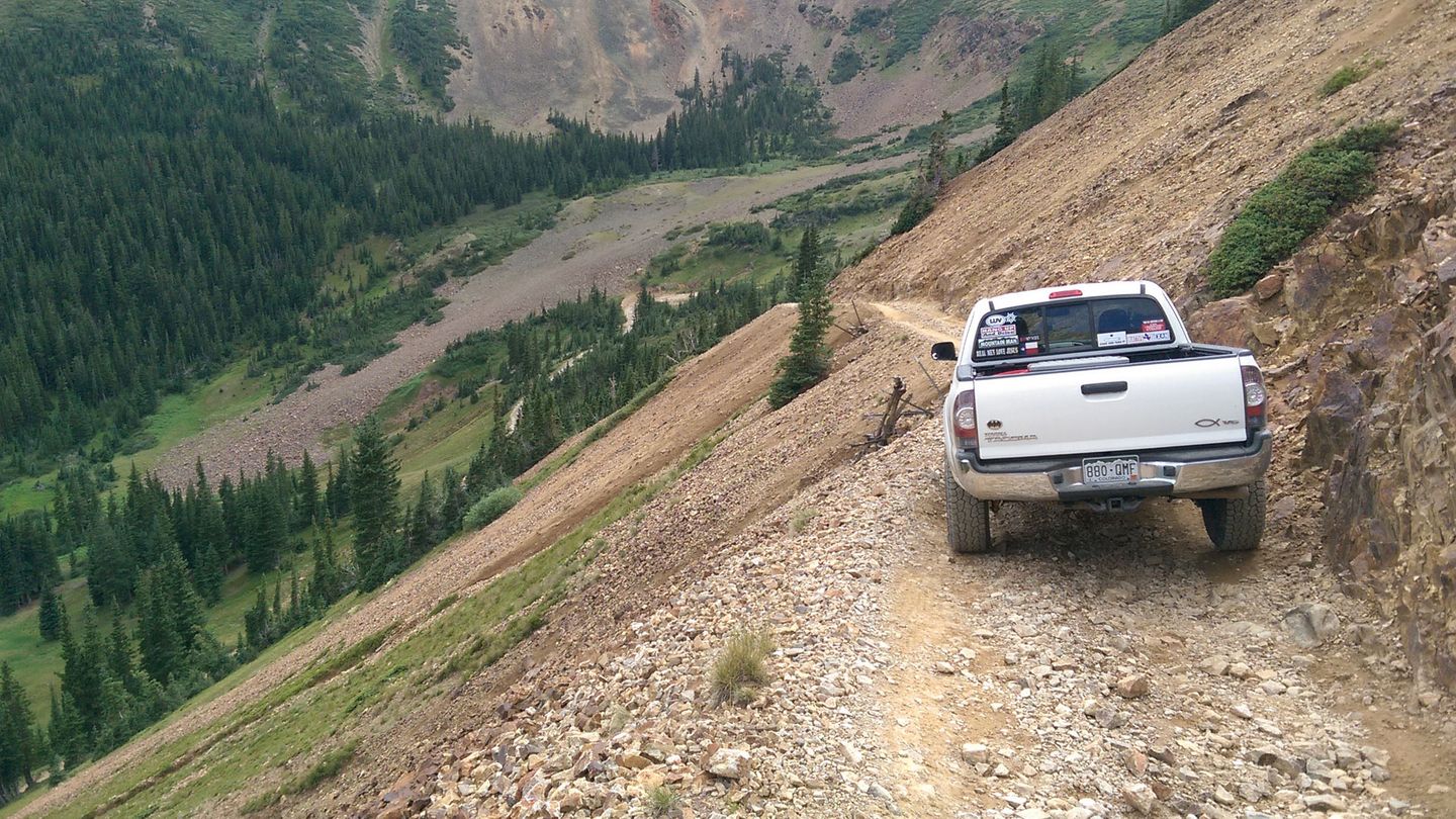 Webster Pass - Waypoint 11: Very Narrow