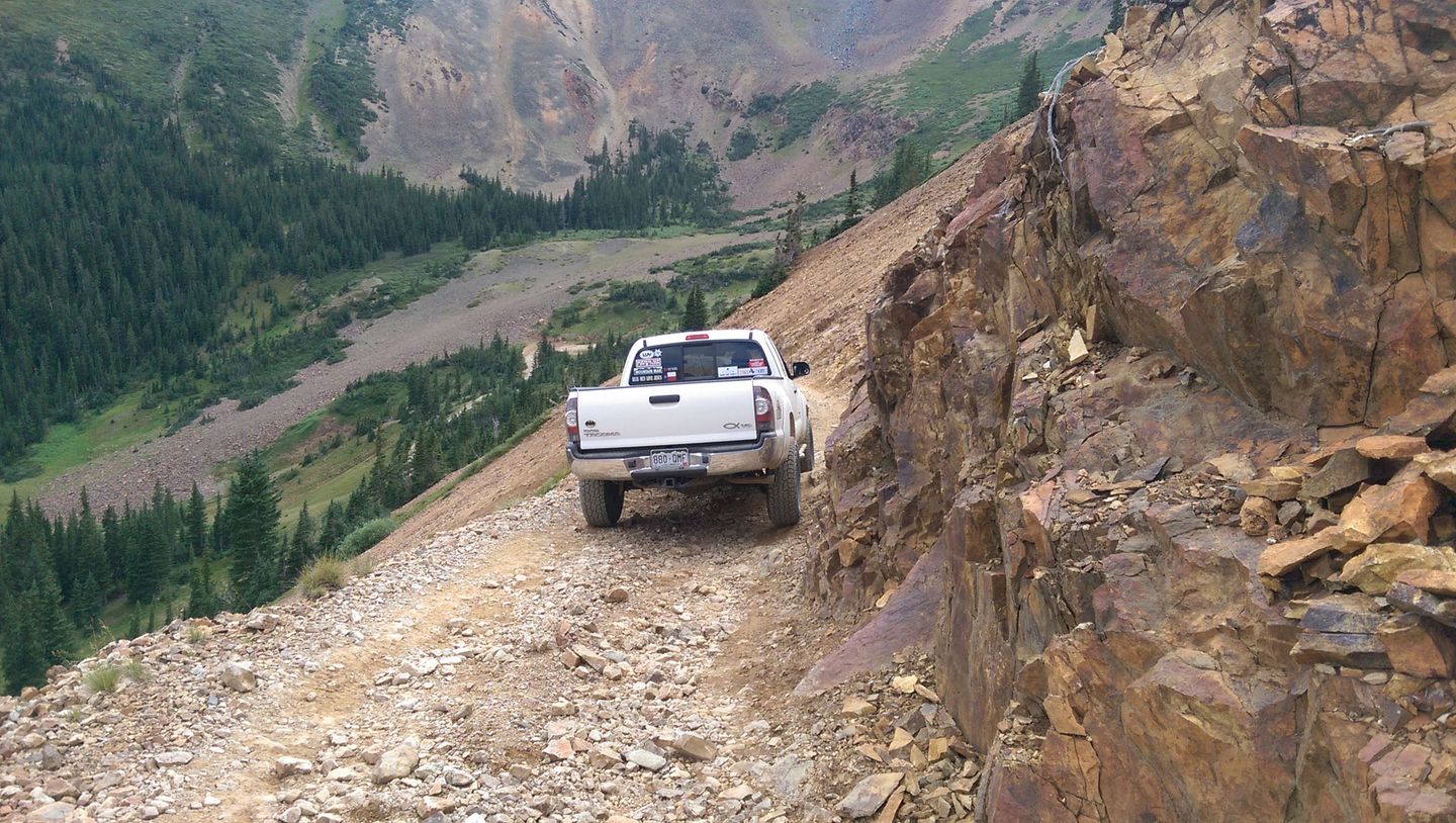 Webster Pass - Waypoint 11: Very Narrow