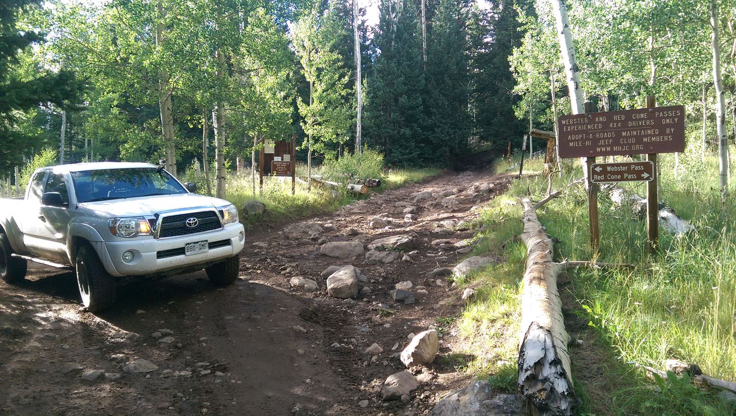 Webster Pass - Waypoint 15: Red Cone