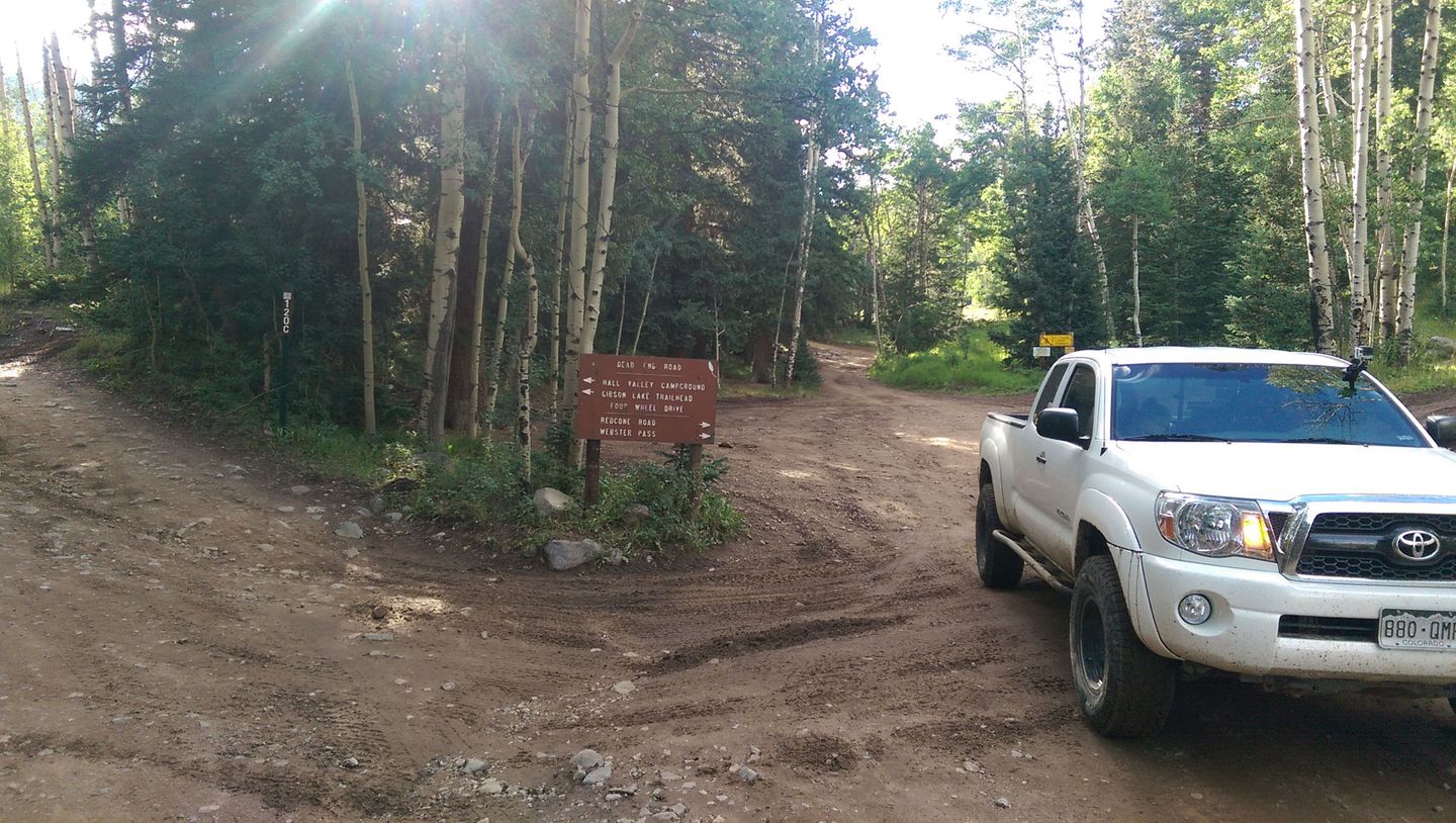 Webster Pass - Waypoint 16: Southern Trailhead