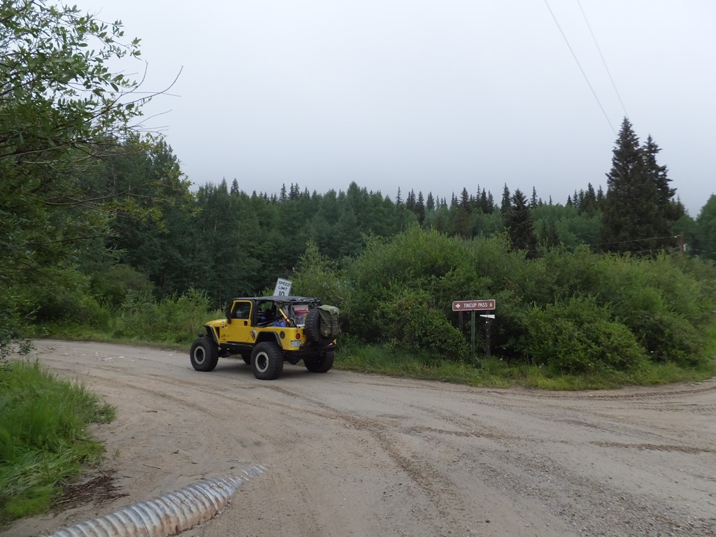 Tincup Pass - Waypoint 3: Left at sign for Tincup Pass