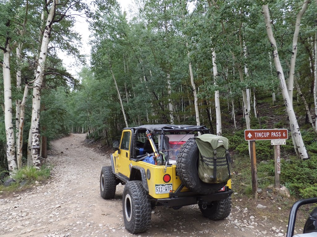 Tincup Pass - Waypoint 4: Start of Trail