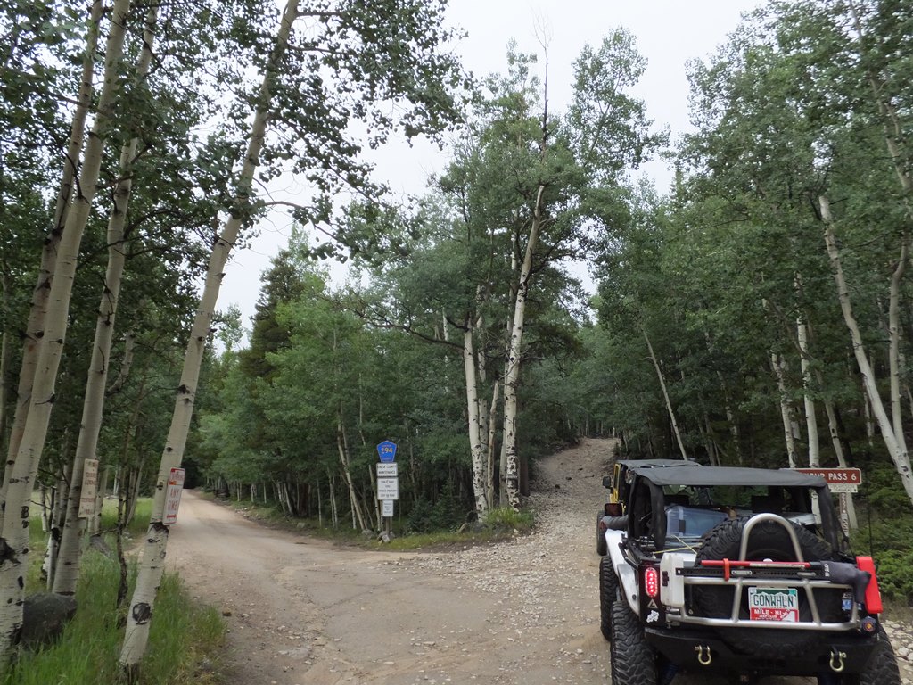 Tincup Pass - Waypoint 4: Start of Trail