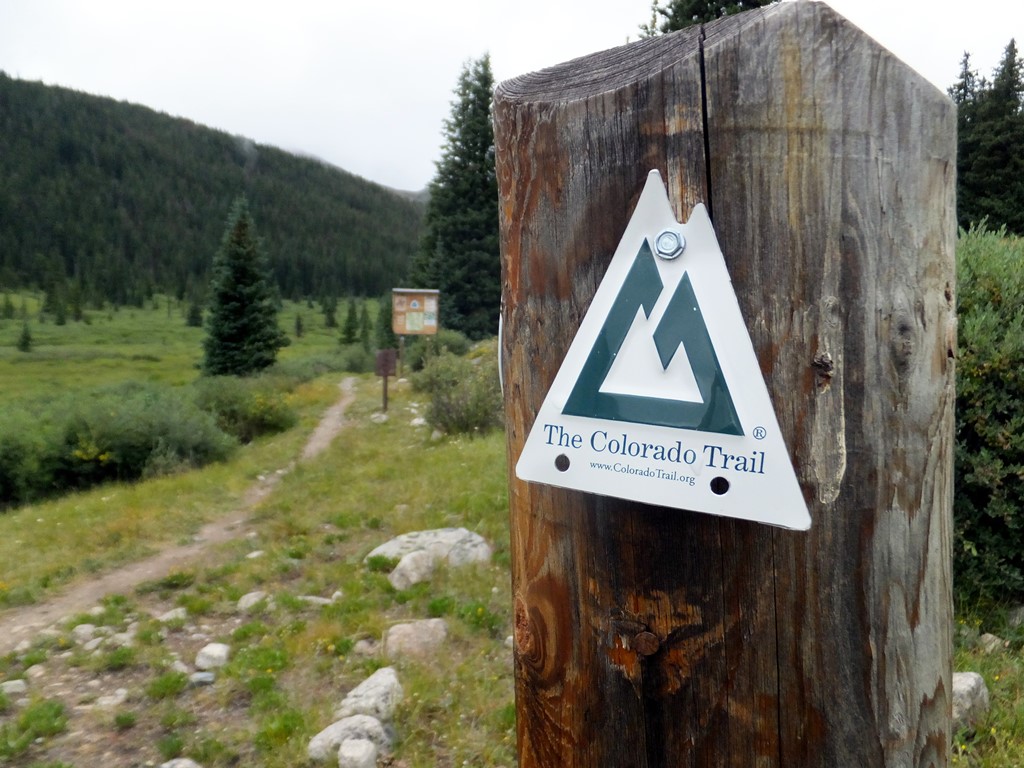 Tincup Pass - Waypoint 5: Cross the Colorado Trail