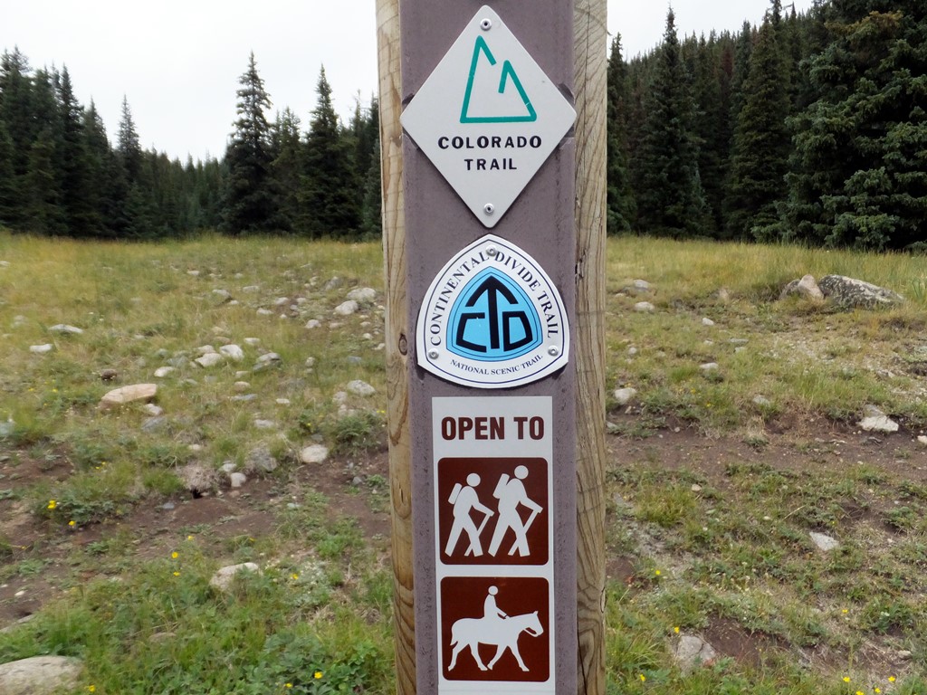 Tincup Pass - Waypoint 5: Cross the Colorado Trail