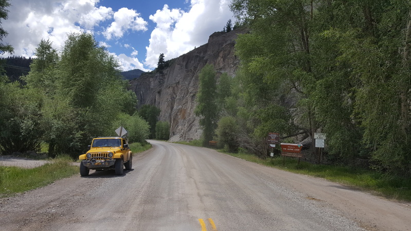 Engineer Pass - Waypoint 33: End Trail at Lake City